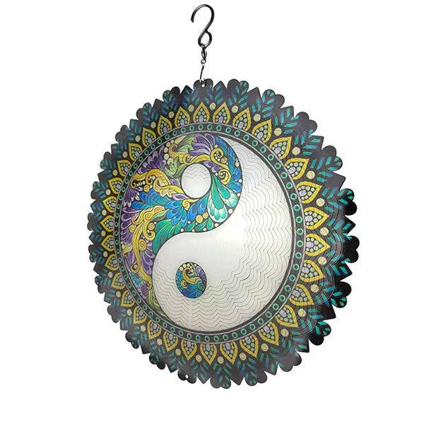(🎁2025 Hot Sale🎁) 3D Buntes Windspiel-Mandala
