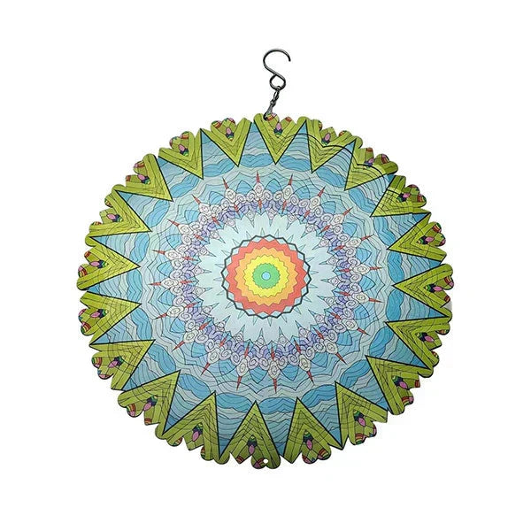 (🎁2025 Hot Sale🎁) 3D Buntes Windspiel-Mandala
