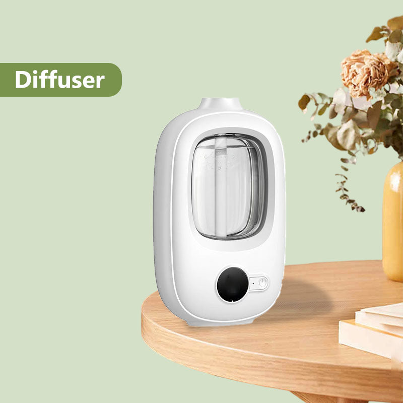 🎶Automatischer Aromatherapie-Diffusor 🌿✨ | Ultraschall-Zerstäubung · Zeitgesteuertes Sprühen · Smart Display · Wand- & Tischmontage